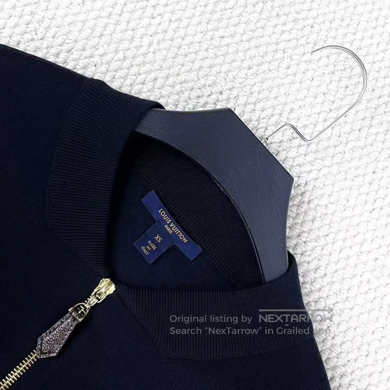 Louis Vuitton Louis Vuitton Stripe Logo Knit Jacket. Size US XS / EU 42 / 0 - 3 Thumbnail