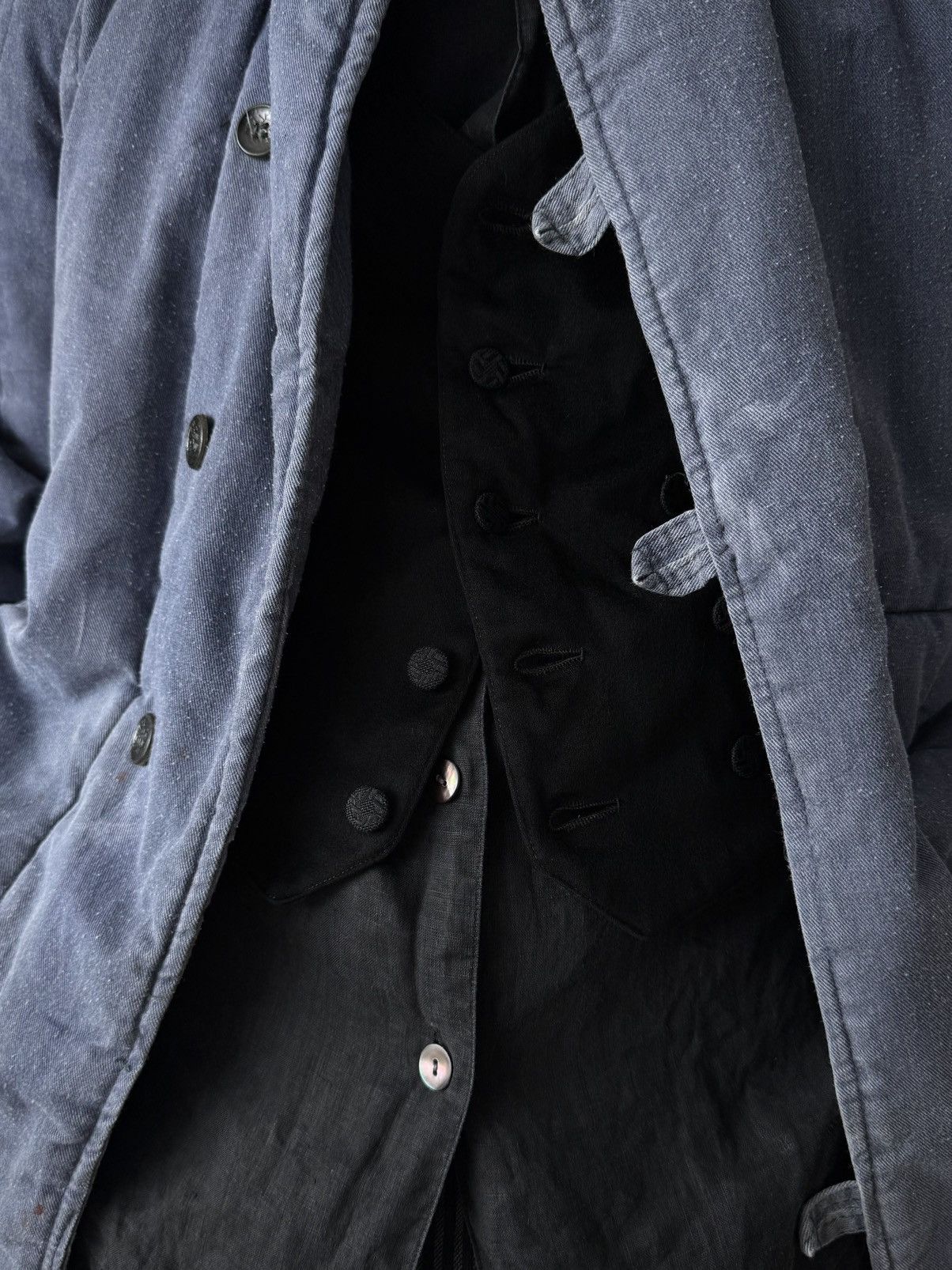 Vintage Vintage 1970s European 'Telogreika' Faded Work Jacket Size US M / EU 48-50 / 2 - 2 Thumbnail