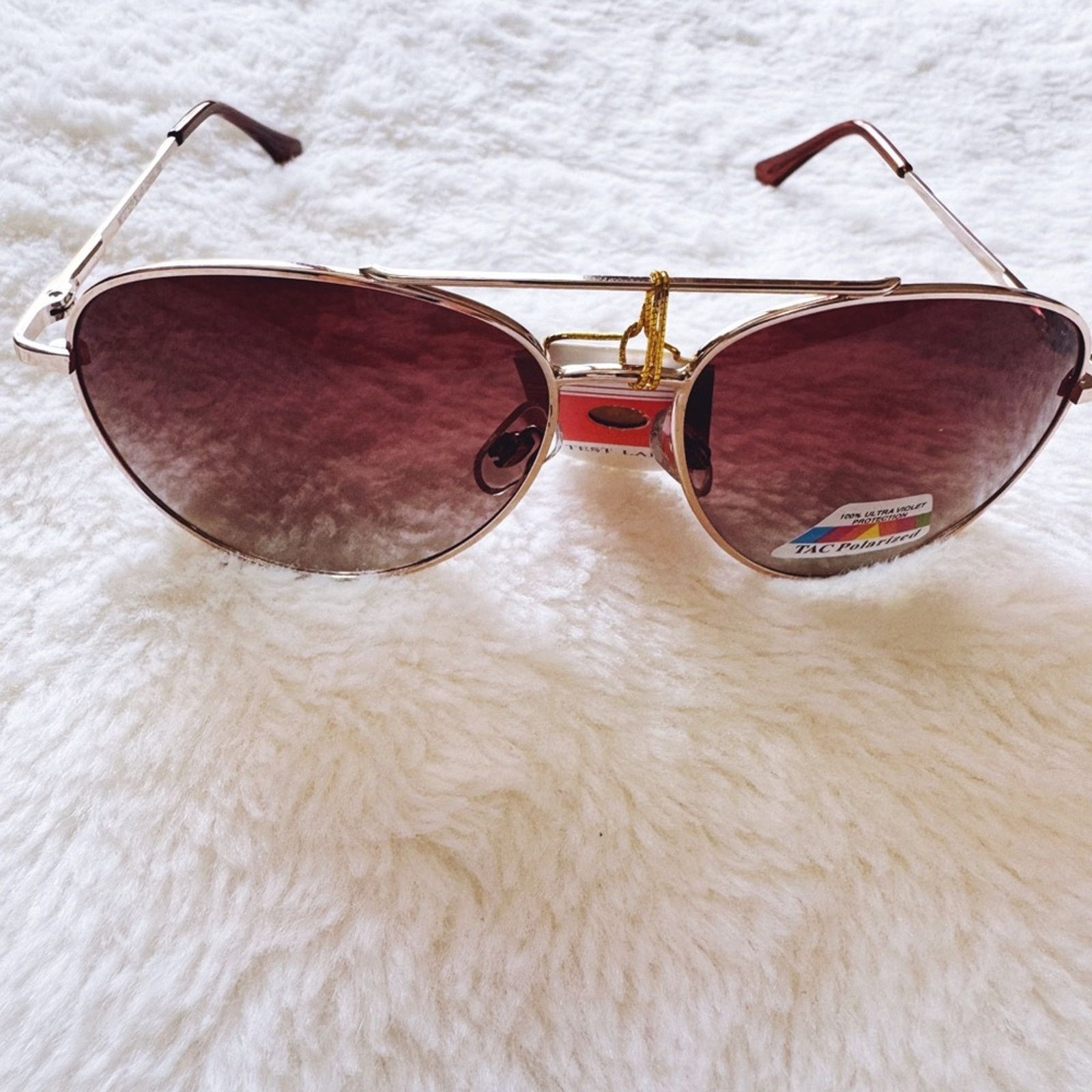 Other Felix Brown Polarized Aviator Sunglasses Size ONE SIZE - 3 Thumbnail