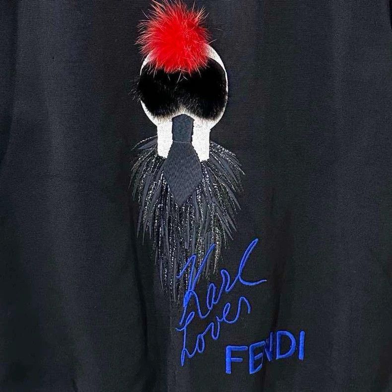 Fendi Limited Edition Fendi Sweatshirt with Signature Size M / US 6-8 / IT 42-44 - 2 Thumbnail