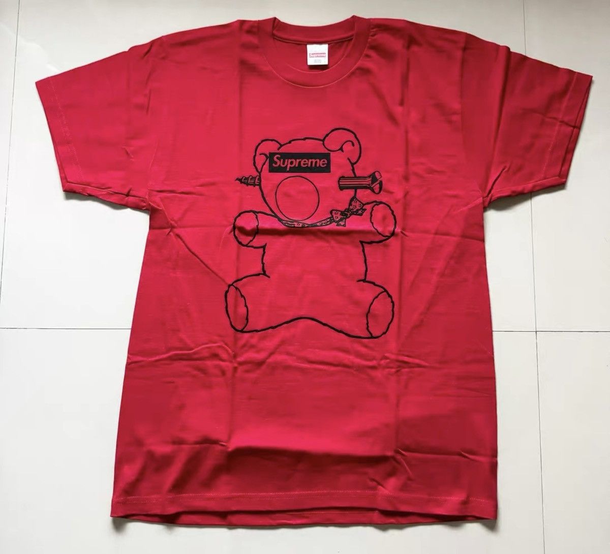 Supreme × Undercover Supreme undercover bear box logo tee T-shirt Size US L / EU 52-54 / 3 - 2 Thumbnail