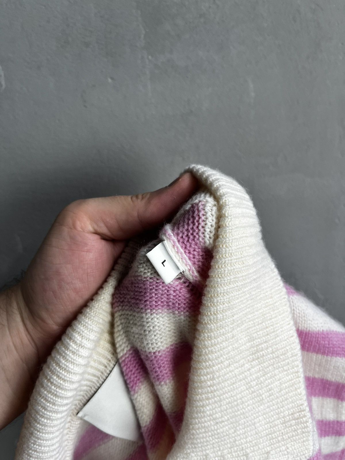 Allude Allude knit sweater cashmere size l Size L / US 10 / IT 46 - 12 Thumbnail