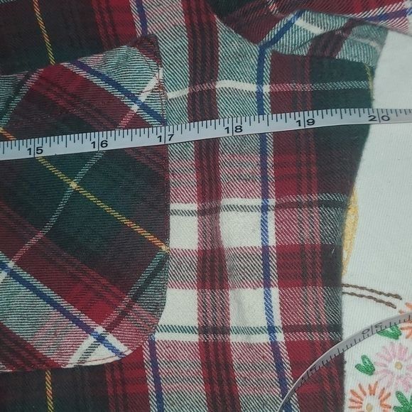 Vintage Ashley Taylor Country Vintage 90's Red Plaid Long Slv Sz. S Size 34" / US 12 / IT 48 - 13 Thumbnail