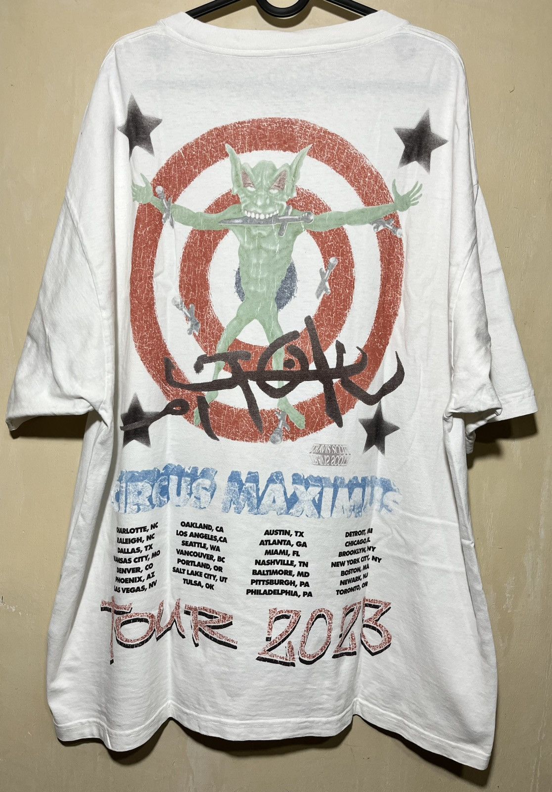 Travis Scott 2023 Circus Maximus Travis Scott Tour Shirt Size US XXL / EU 58 / 5 - 5 Thumbnail