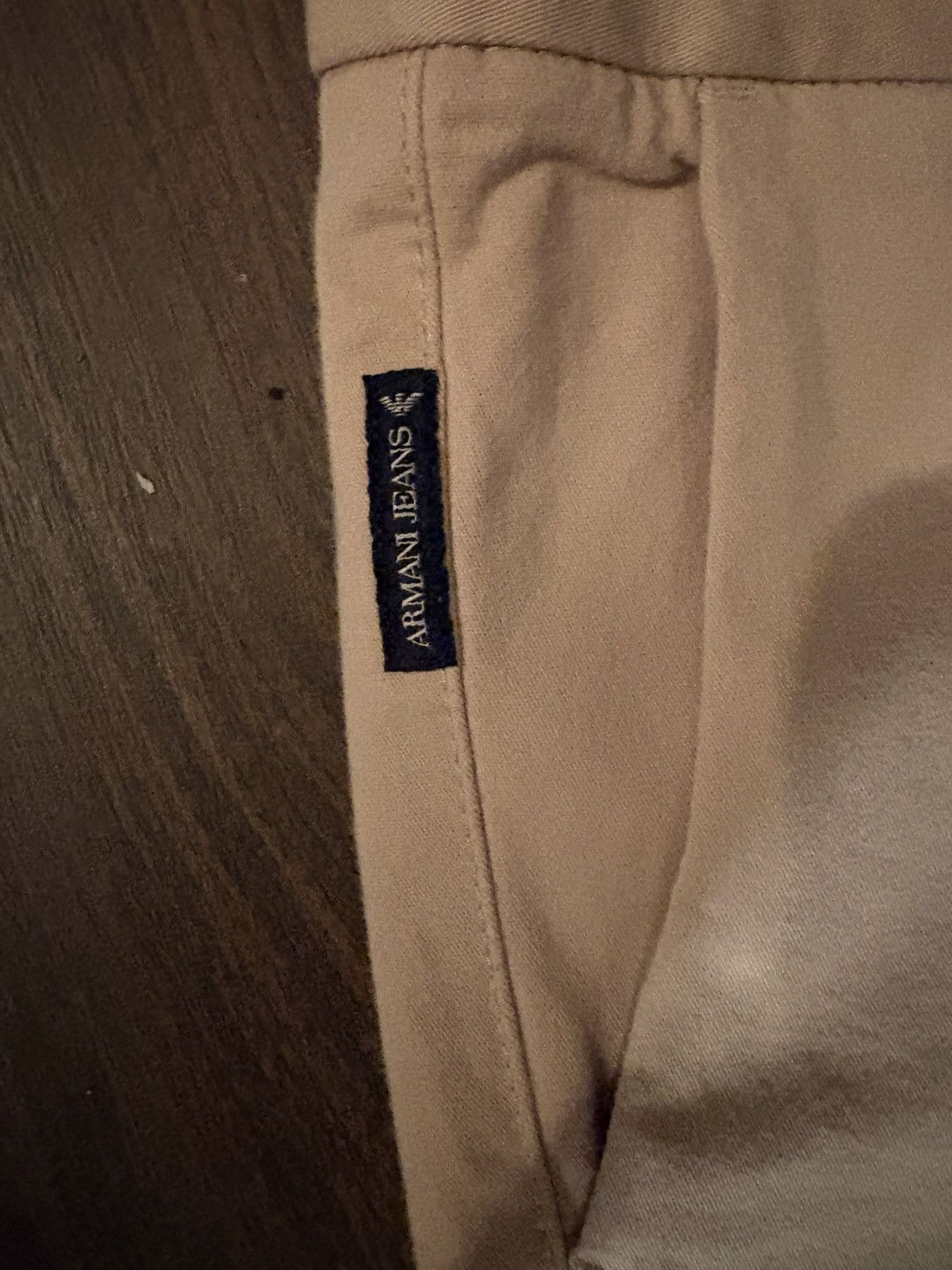 Armani Armani Khaki Trousers Size US 36 / EU 52 - 4 Thumbnail