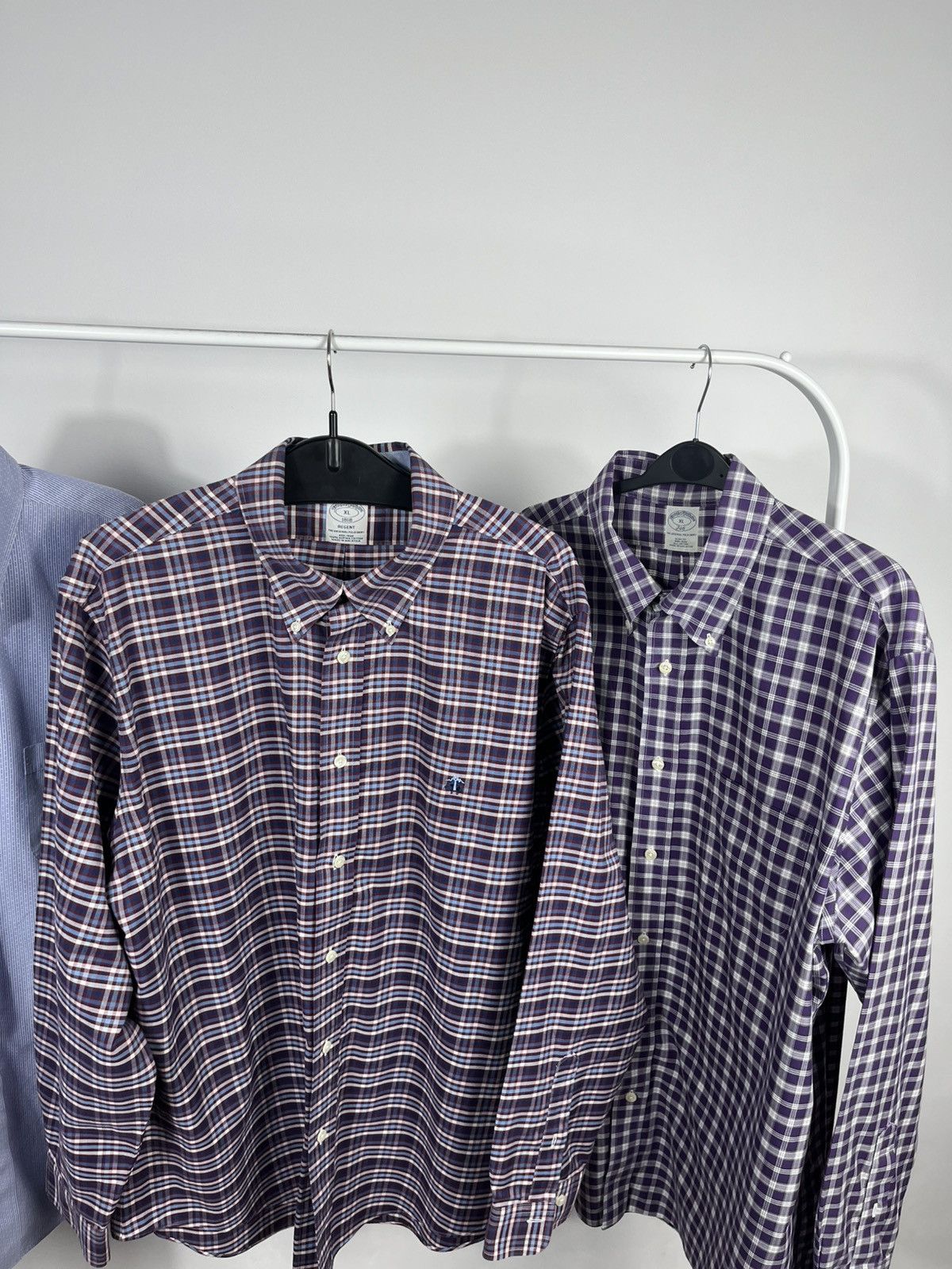 Brooks Brothers Brooks Brothers Button Down Shirt Set of 3 Plaid Striped XL Size US XL / EU 56 / 4 - 7 Thumbnail