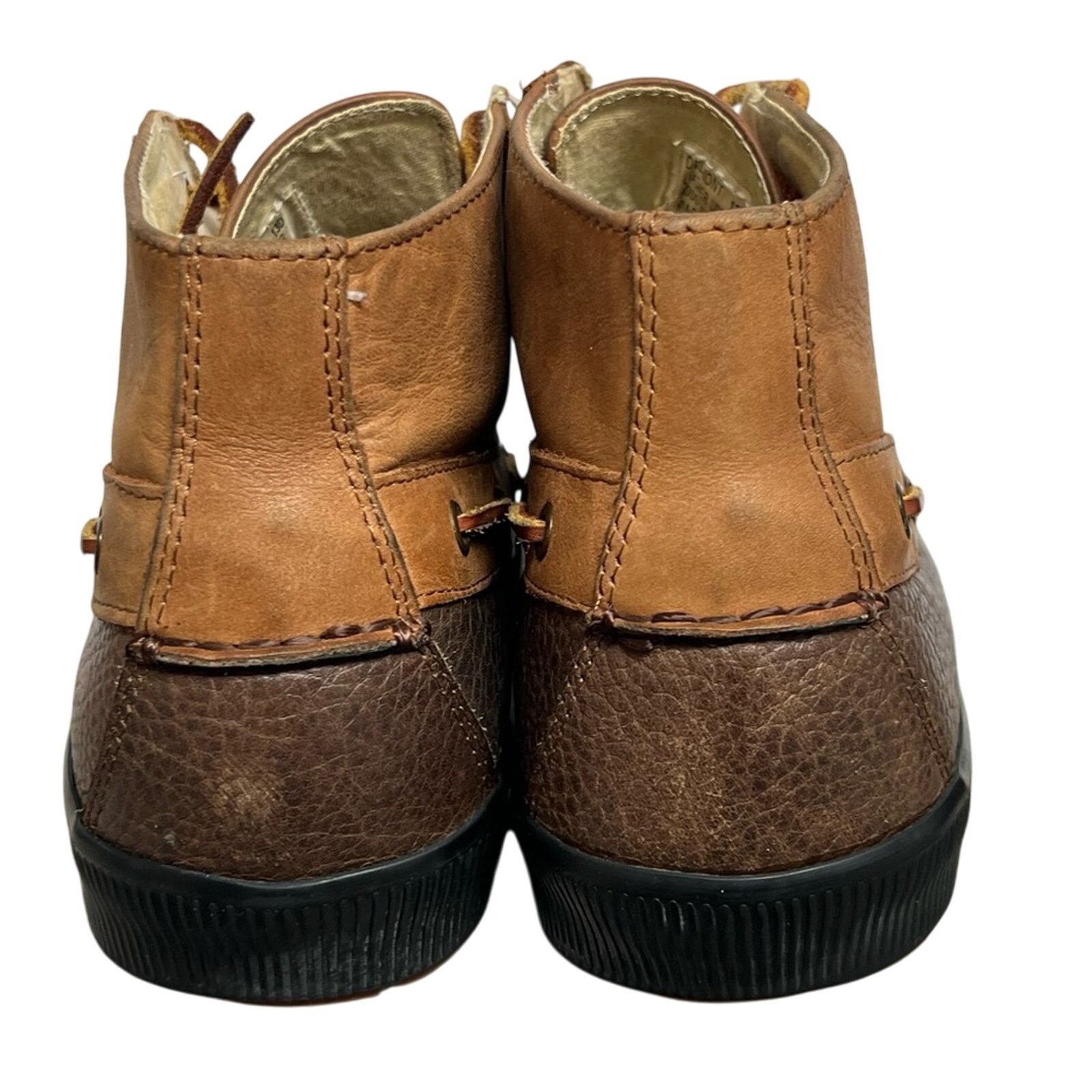 Polo Ralph Lauren Polo Ralph Lauren Delmont Mens 13 D Leather Chukka Boots Size US 13 / EU 46 - 6 Thumbnail