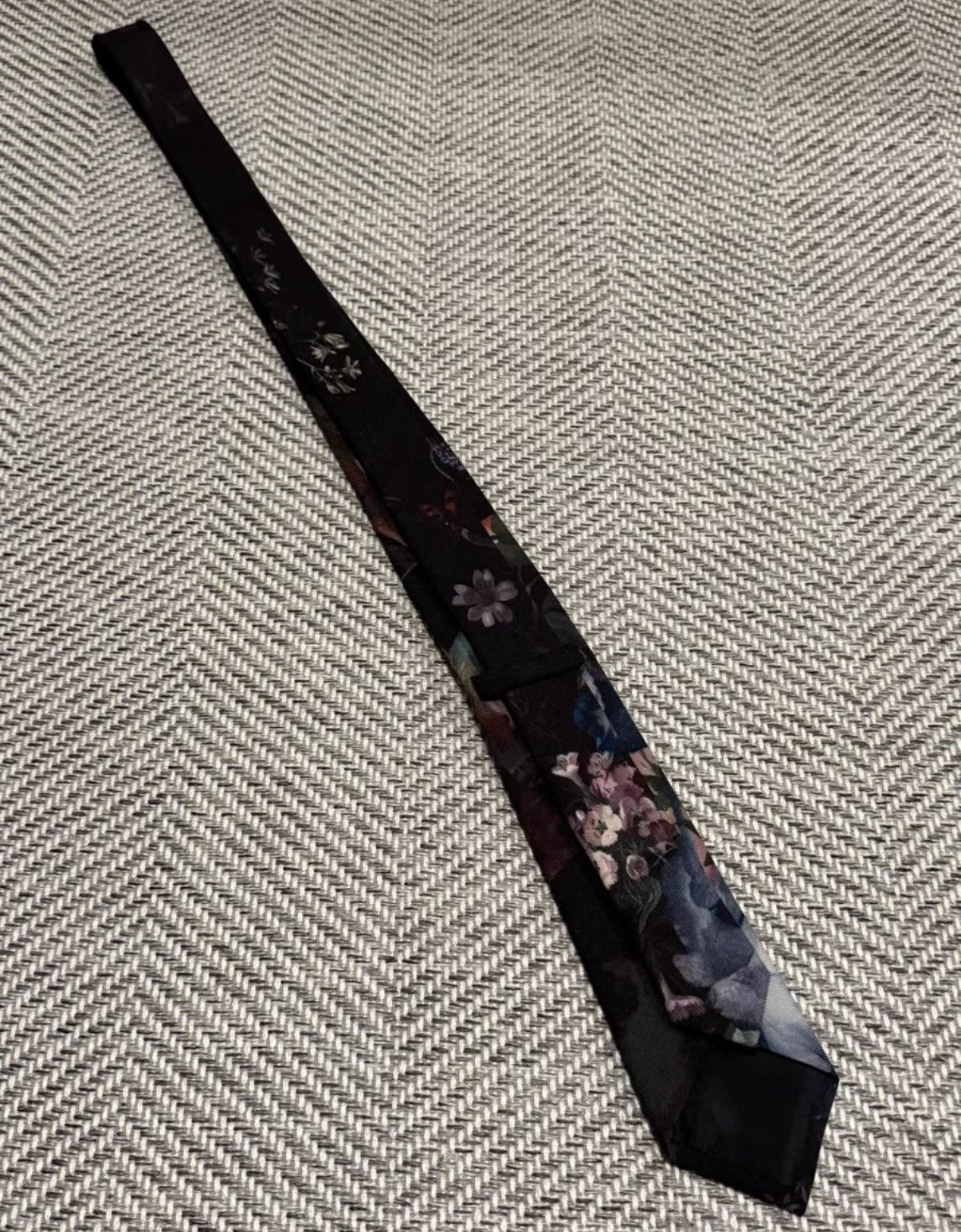 Lad Musician Lad Musician Blue Rose Floral Tie K24 Size ONE SIZE - 5 Thumbnail