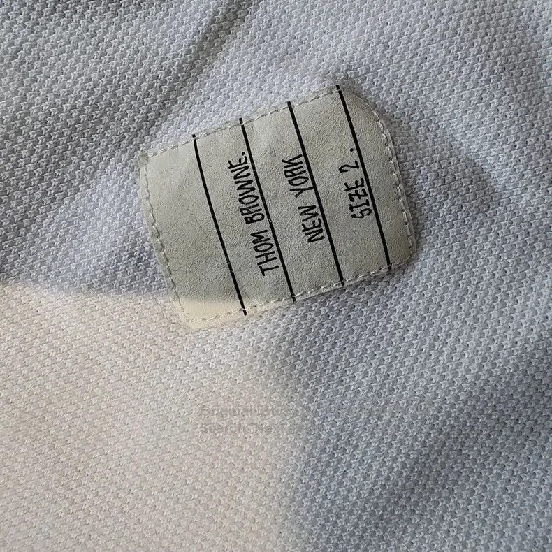 Thom Browne Thom Browne Striped Short Sleeve Tee. Size US L / EU 52-54 / 3 - 4 Thumbnail
