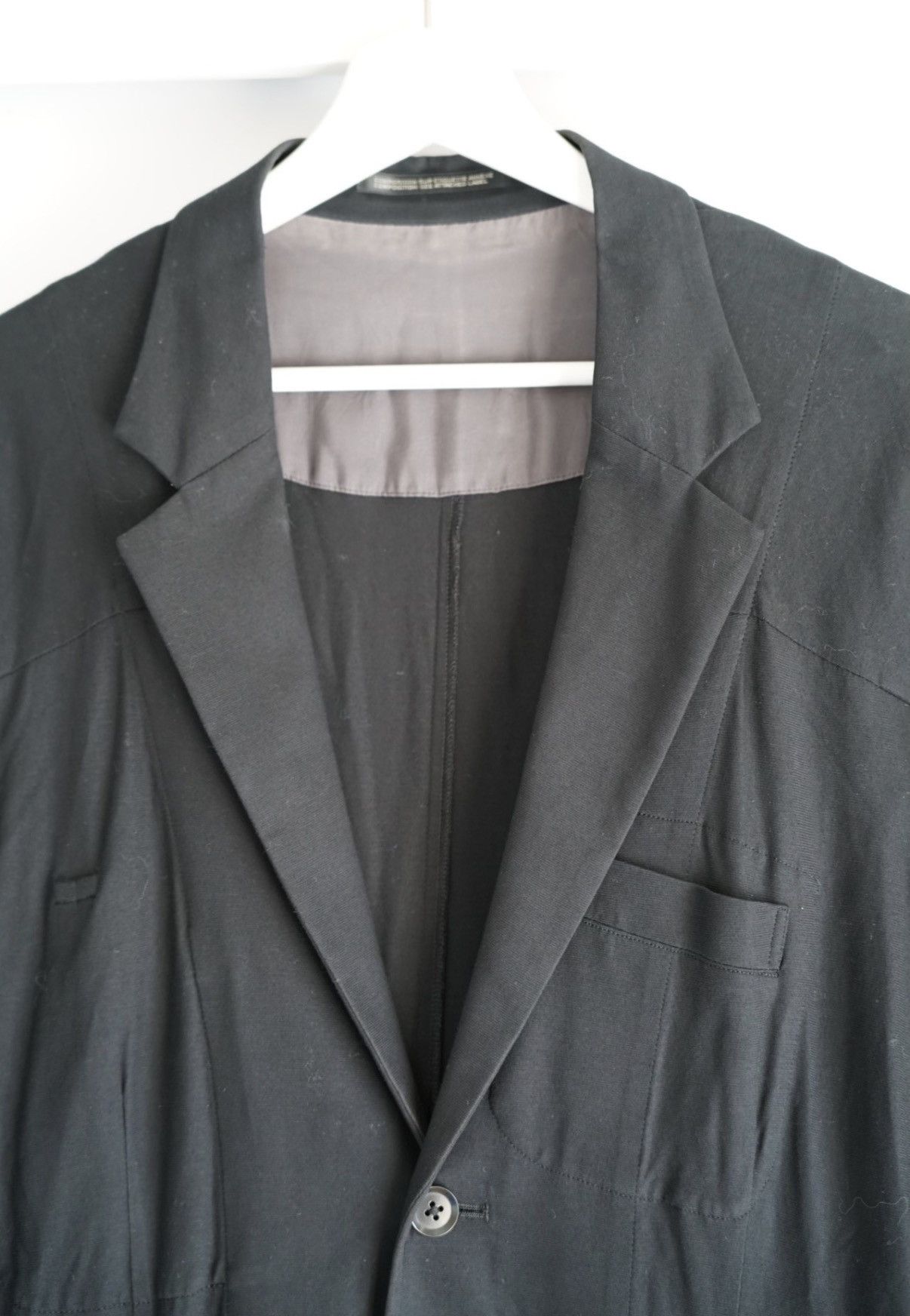 Yohji Yamamoto Yohji Yamamoto 14SS Raglan Sleeve Jersey Blazer K4 Size US M / EU 48-50 / 2 - 3 Thumbnail