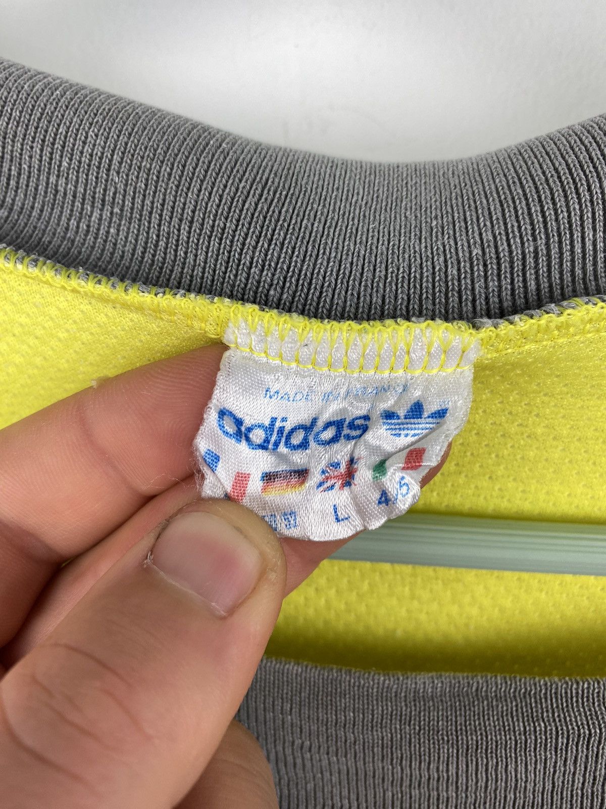 Adidas Vintage Adidas Winterthur 1980s #11 Ventex Soccer Jersey Size US M / EU 48-50 / 2 - 15 Thumbnail