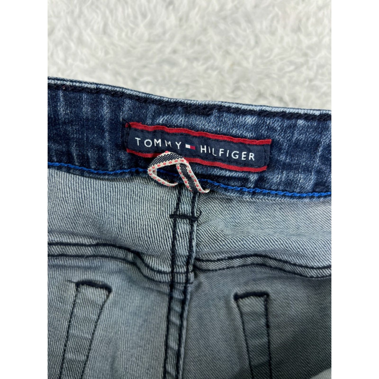 Tommy Hilfiger Tommy Hilfiger Women Jeans Bootcut 0 Blue Denim 5-Pocket Regular Rise 26" Inseam 27" Cotton Blend Size 25" / US 0 / IT 36 - 3 Thumbnail