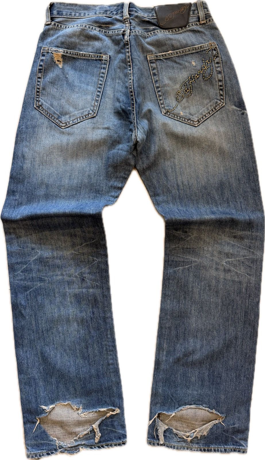 Ed Hardy Vintage Spelled Out Ed Hardy Jeans Size US 32 / EU 48 - 7 Thumbnail