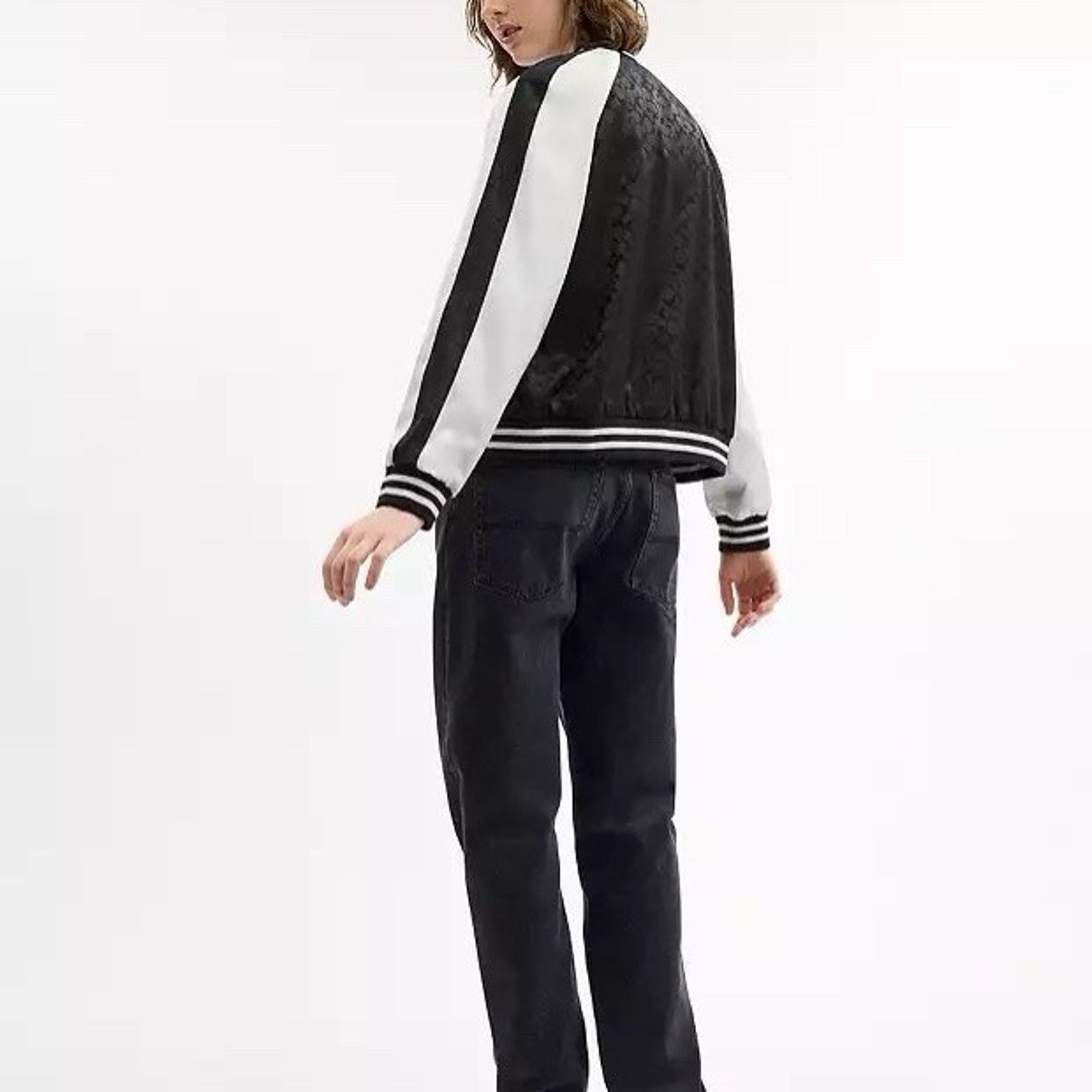 Coach NWT Coach Women's Reversible Varsity Jacket CAH06 Black XS Size XS / US 0-2 / IT 36-38 - 8 Thumbnail