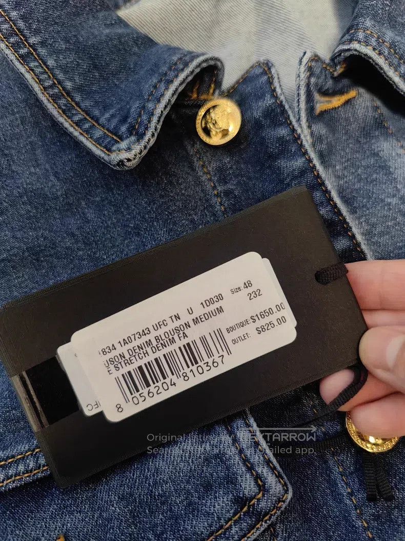 Versace Versace Men's denim clothing Size US M / EU 48-50 / 2 - 2 Thumbnail