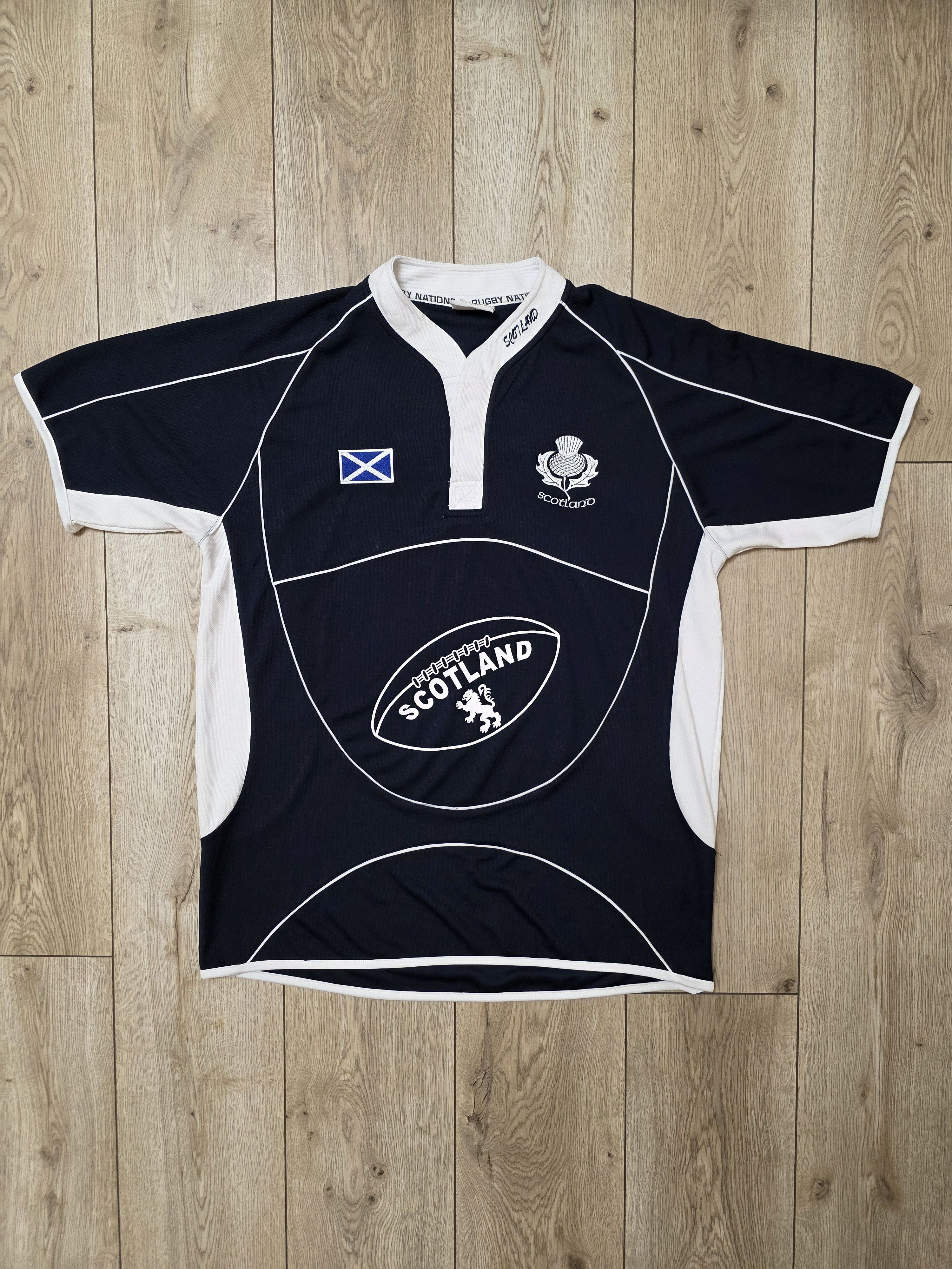 All Sport SCOTLAND VINTAGE RUGBY SHIRT RUGBY JERSEY SCOTLAND Size US L / EU 52-54 / 3 - 1 Thumbnail