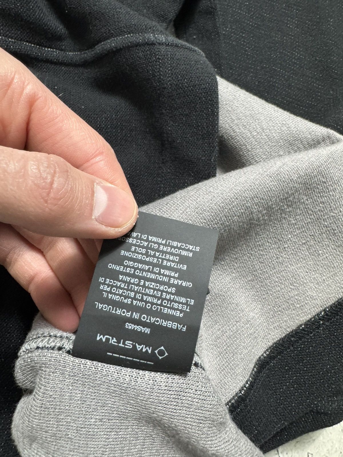 MA.STRUM MA.STRUM 1/4 Sweatshirt Black Casual Size XL Size US XL / EU 56 / 4 - 10 Thumbnail
