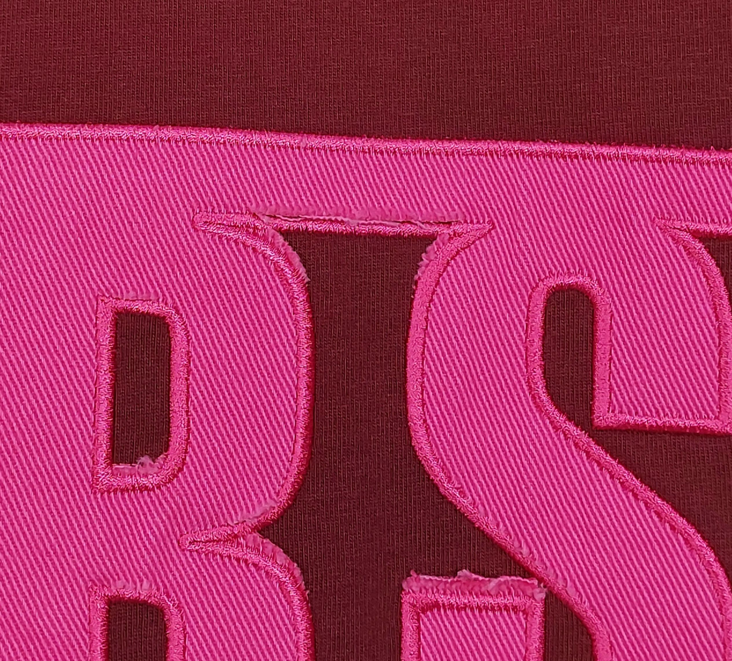 DENIM TEARS down by the tears LS rugby polo shirt - red/pink L Size US L / EU 52-54 / 3 - 9 Thumbnail
