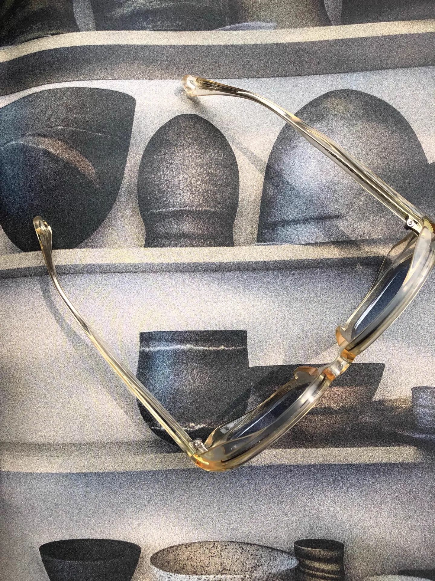Takahiromiyashita The Soloist. TAKAHIROMIYASHITA SOLOIST oxidized yellowed frames Size ONE SIZE - 5 Thumbnail