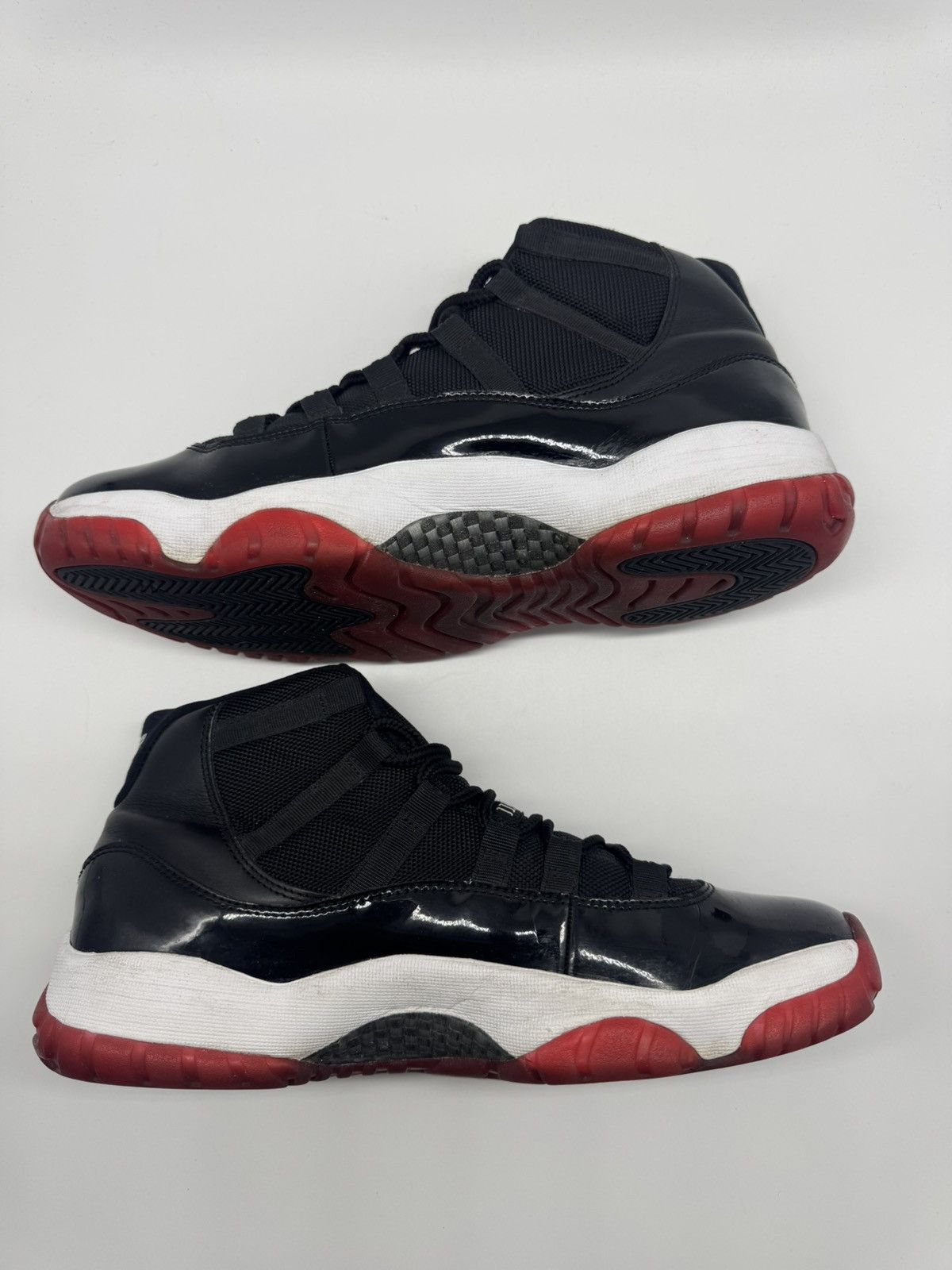 Nike Nike Air Jordan 11 Retro Bred 2012 378037-010 Men’s Size 10 Size US 10 / EU 43 - 3 Thumbnail