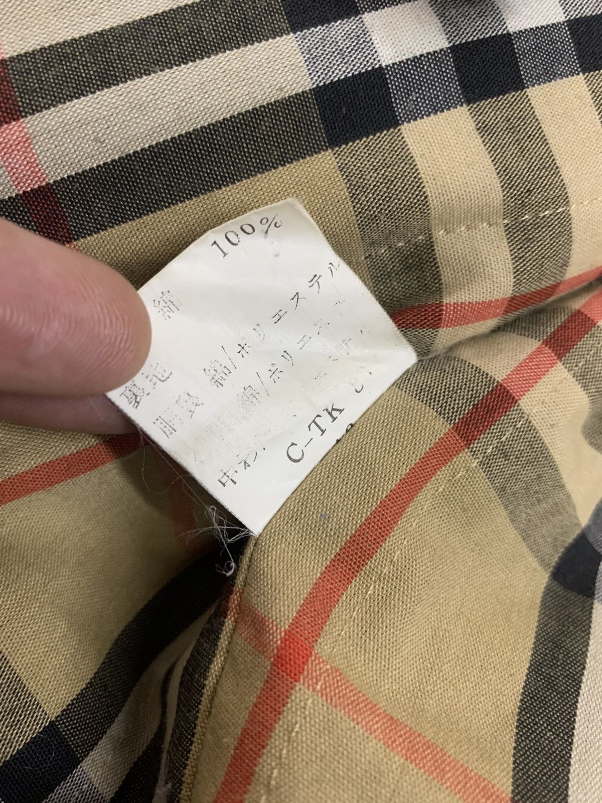 Burberry Vintage BURBERRY x MARUZEN TOKYO Nova Check Parka Size US L / EU 52-54 / 3 - 14 Thumbnail