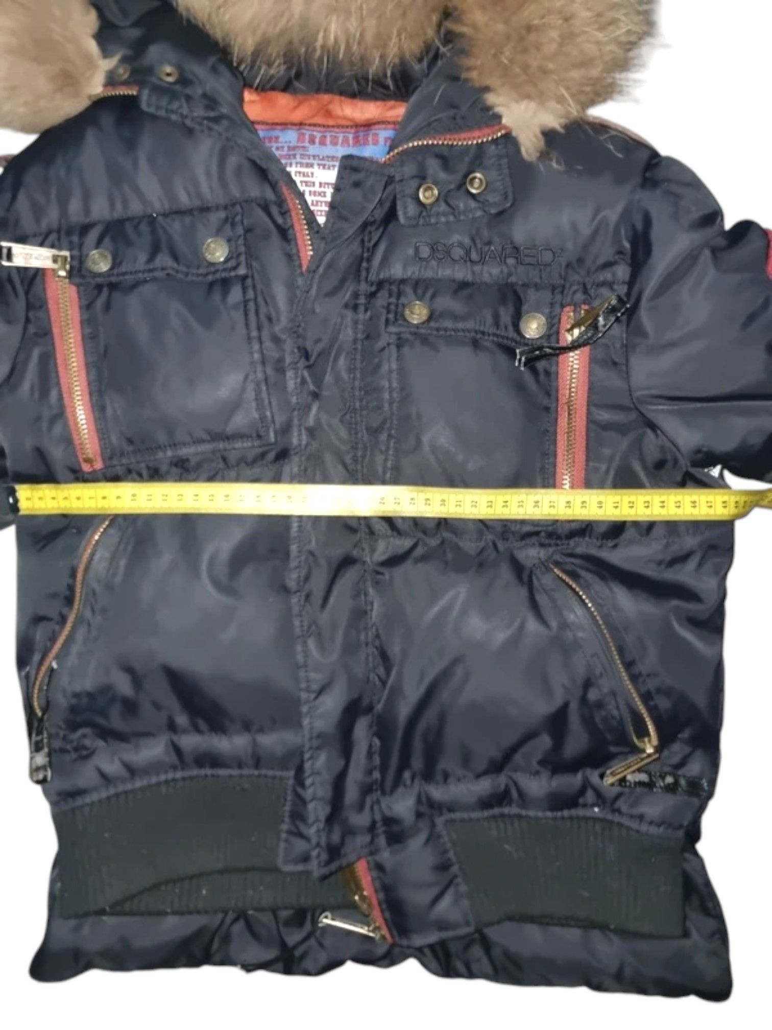 Dsquared2 Dsquared² “Fighting Dudes” Bomber Jacket w/ Fur Trim Size US M / EU 48-50 / 2 - 7 Thumbnail