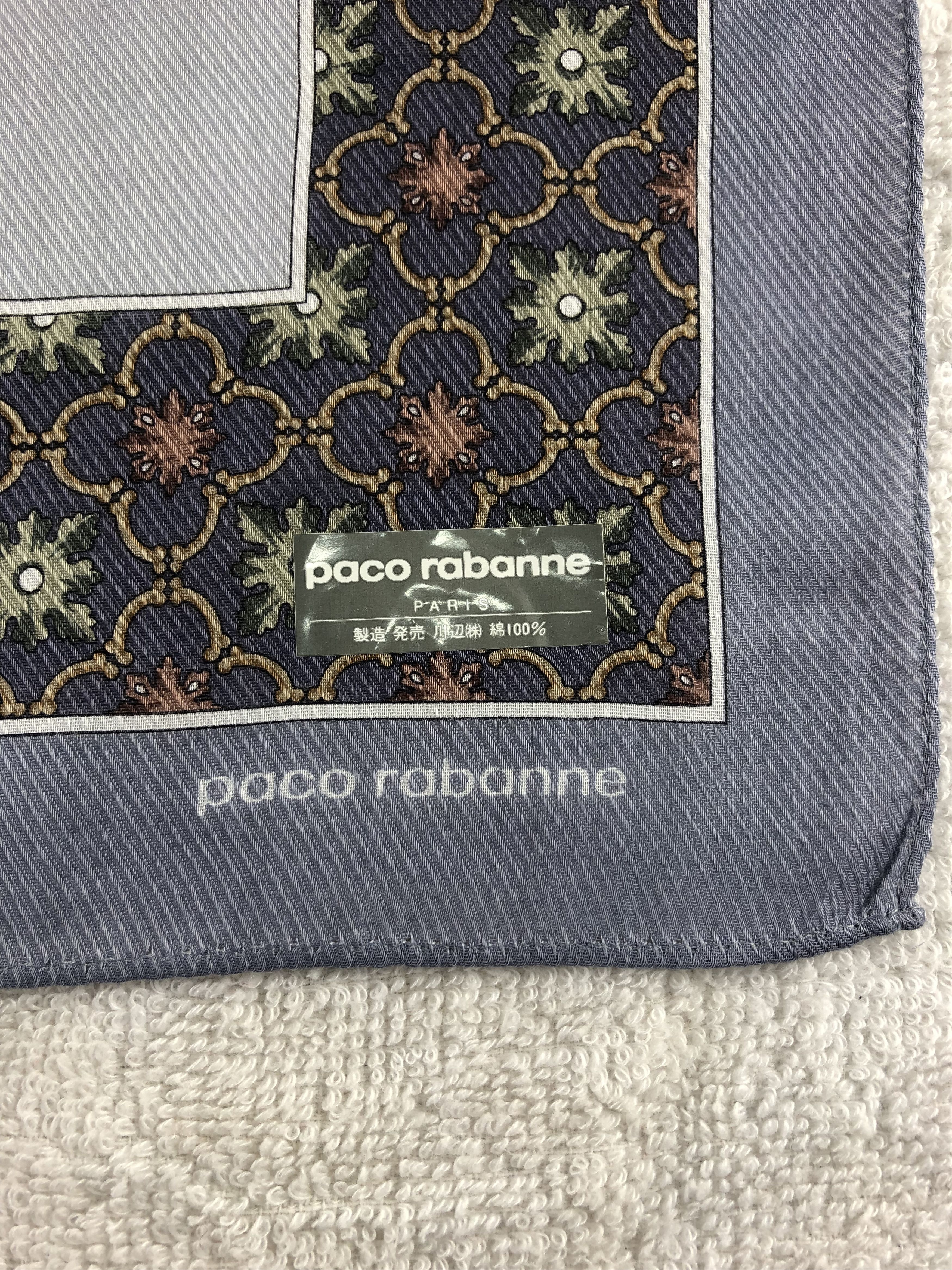 Paco Rabanne × Vintage Paco Rabanne Handkerchief / Bandana / Neckerchief Size ONE SIZE - 5 Thumbnail