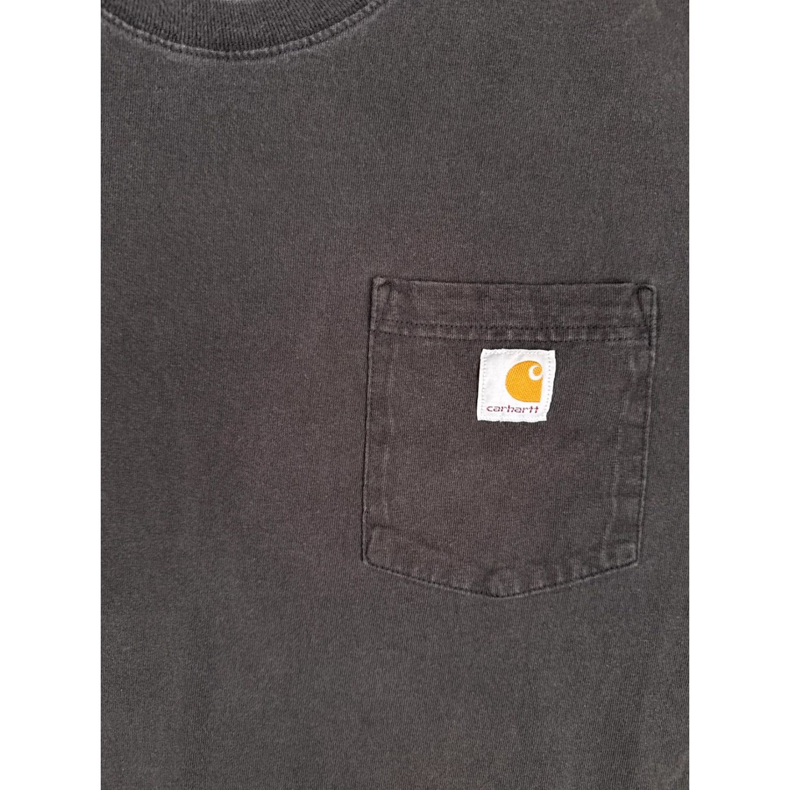 Carhartt Carhartt Shirt Mens 2XL Gray Crew Neck Short Sleeve Pocket Tagless K87 Workwear Size US XXL / EU 58 / 5 - 6 Thumbnail