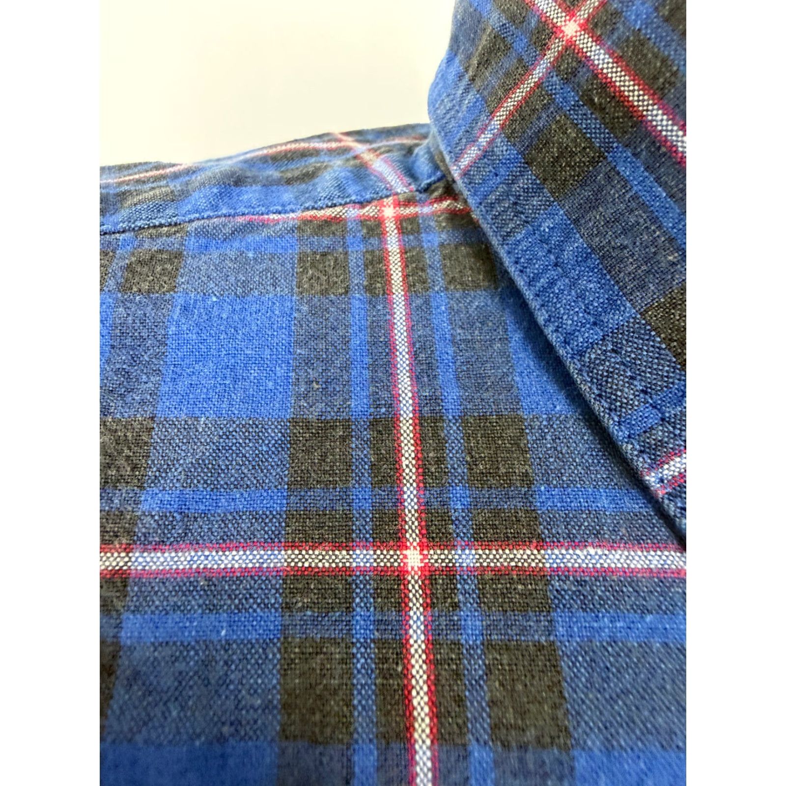 Vintage VINTAGE World Island Shirt Mens L Blue Plaid Heavyweight Oversized 90s Pipe Dreams? Size US L / EU 52-54 / 3 - 5 Thumbnail