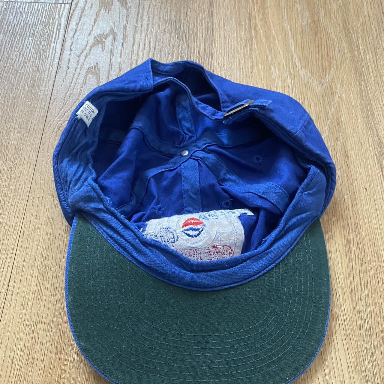 Other Pepsi blue and white adjustable cap Vintage Retro 90s Size ONE SIZE - 3 Thumbnail
