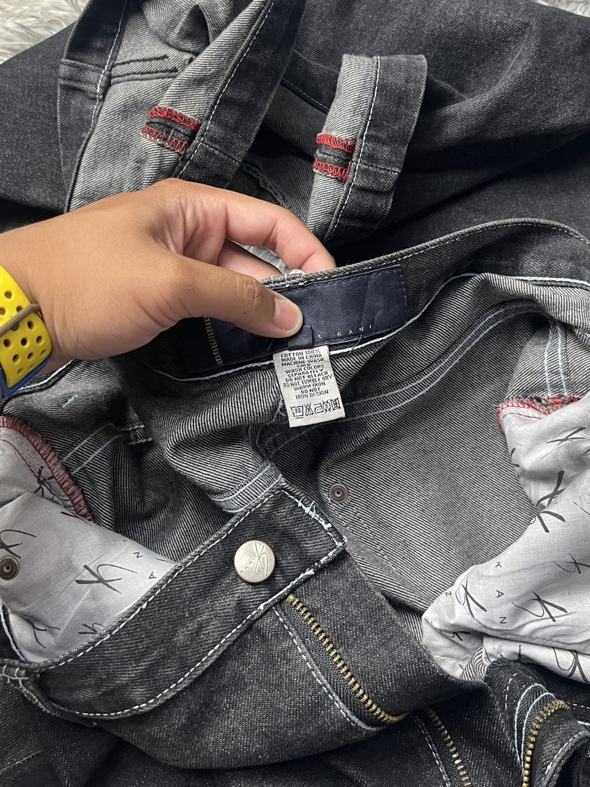 Karl Kani Vintage 90s karl kani jeans black Size US 34 / EU 50 - 11 Thumbnail