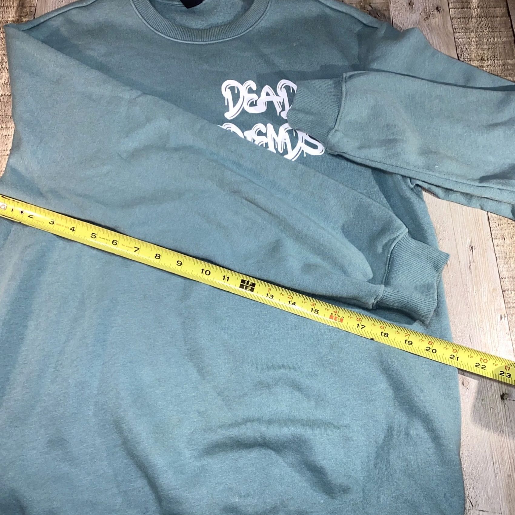 H&M H&M Sweater Men Teal Dead Friends Size S Pullover Small Blue Size US S / EU 44-46 / 1 - 2 Thumbnail