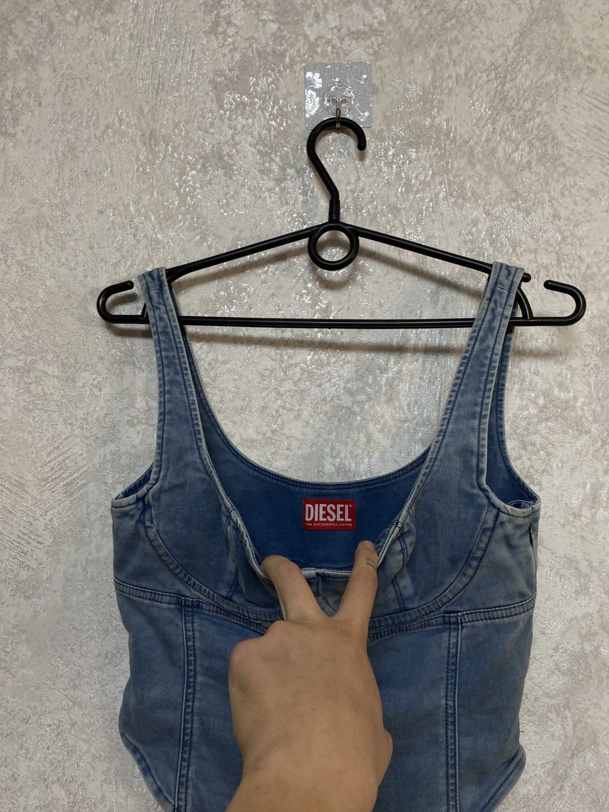 Diesel Diesel new collection denim bodysuit Size M / US 6-8 / IT 42-44 - 2 Thumbnail