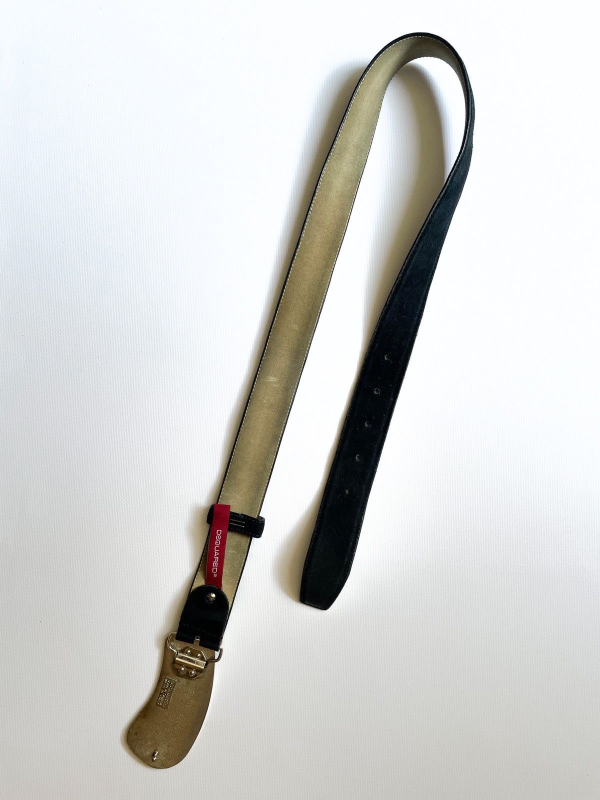 Dsquared2 Dsquared suede leather Hawaii belt Dsquared2 buckle logo Size ONE SIZE - 5 Thumbnail