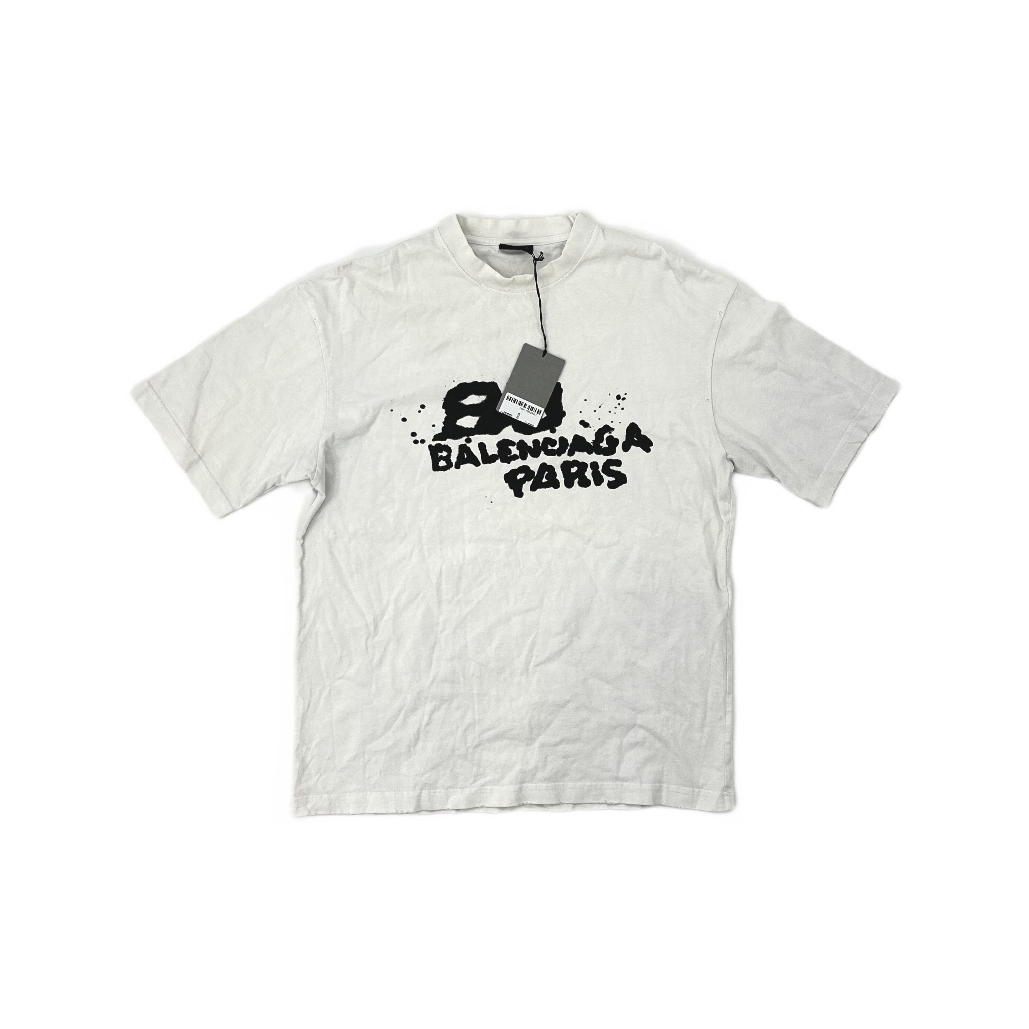 Balenciaga balenciaga paris 40 rue de sevres t-shirt size XS | Grailed