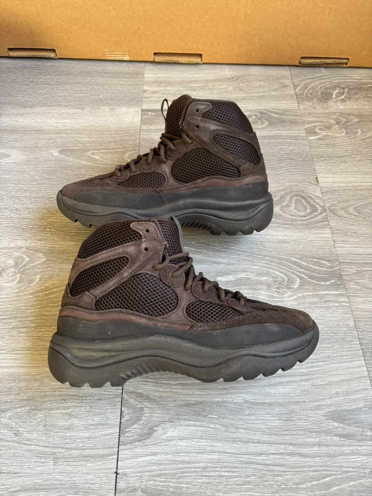 Adidas × Kanye West Adidas Yeezy Boots Dessert Oil Size US 9.5 / EU 42-43 - 7 Thumbnail