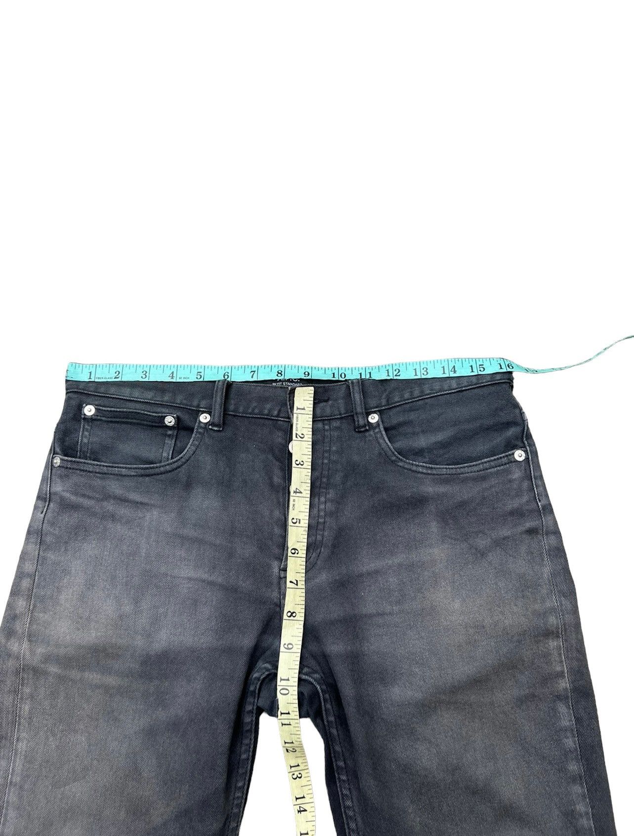 A.P.C. Vintage A.P.C. Petit Standard Sun Fade Black Denim Jeans Size US 30 / EU 46 - 3 Thumbnail