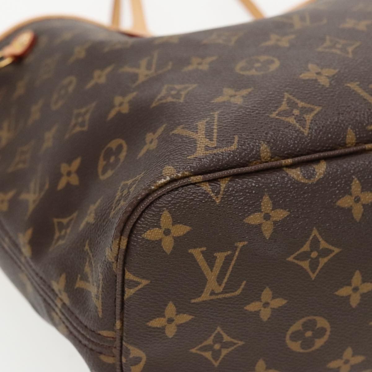 Louis Vuitton LOUIS VUITTON Monogram Neverfull MM Tote Bag M40156 Size ONE SIZE - 14 Thumbnail