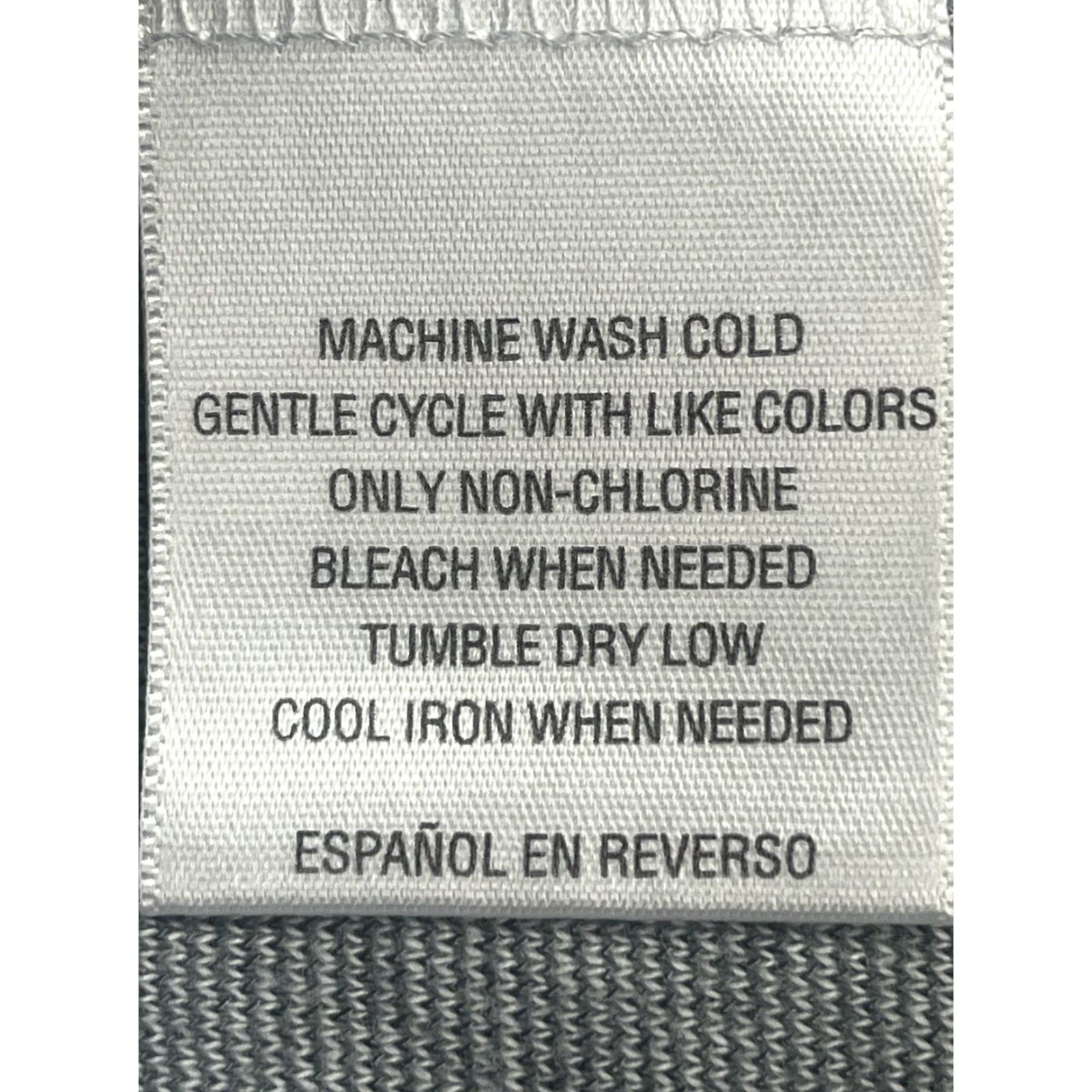 Alfani Alfani Mens Solid V-Neck Cotton Gray Long Sleeve Size Small Shirt Pullover Knit Casual Formal Womens Mens? Size US S / EU 44-46 / 1 - 7 Thumbnail
