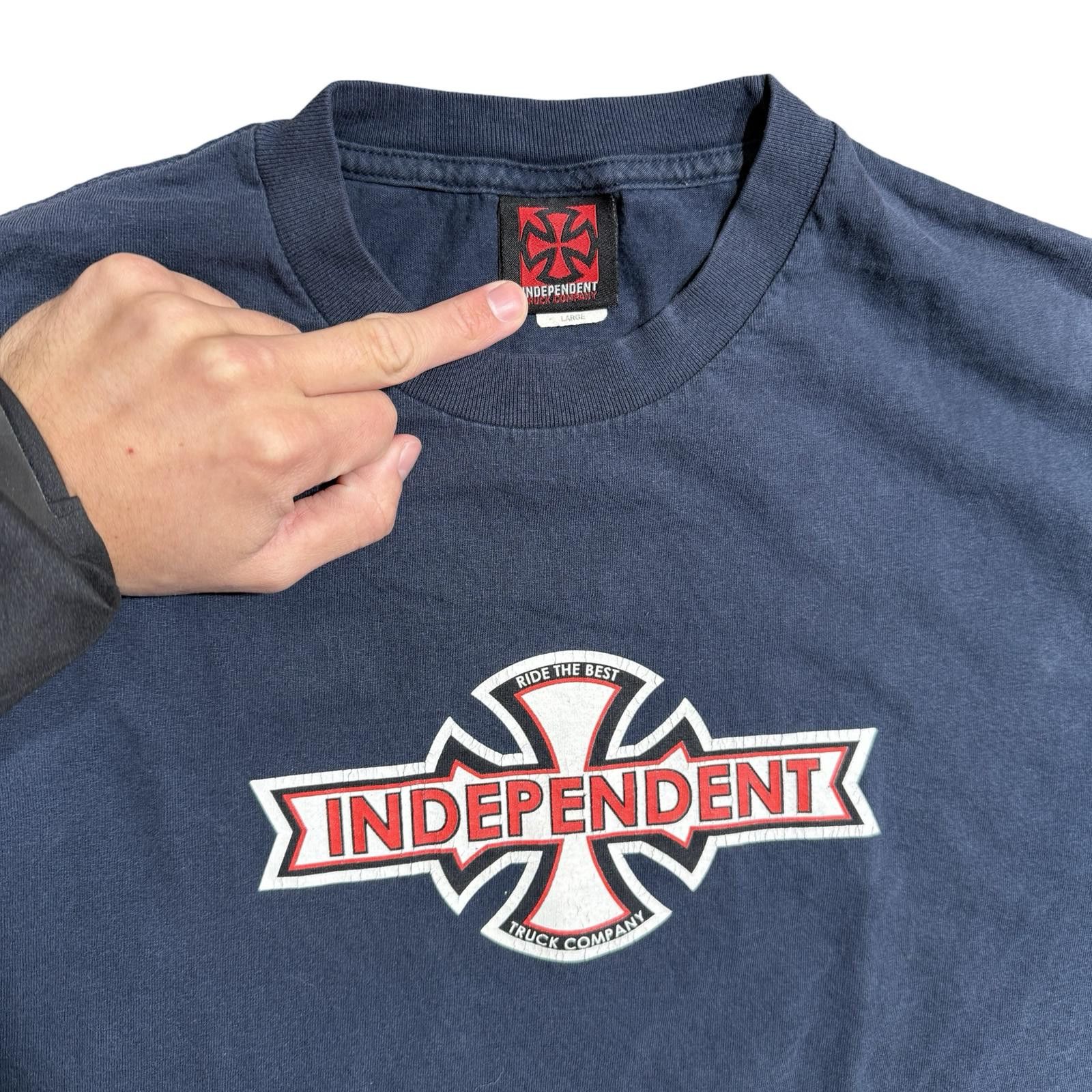 Independent Truck Co. Vintage Independent Trucks Skateboard T-Shirt Size US L / EU 52-54 / 3 - 3 Thumbnail