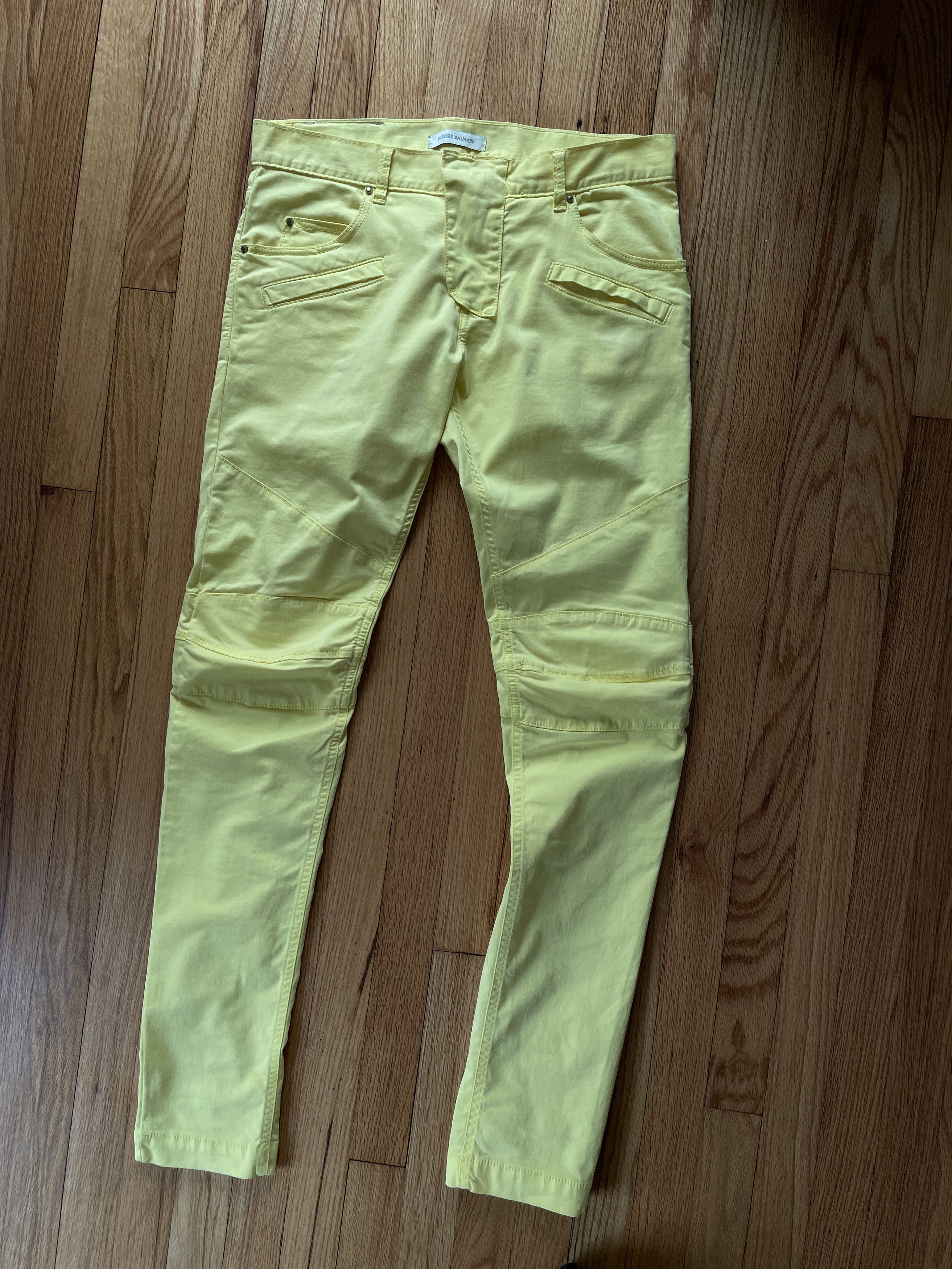Pierre Balmain Moto Pant Size US 31 - 1 Thumbnail
