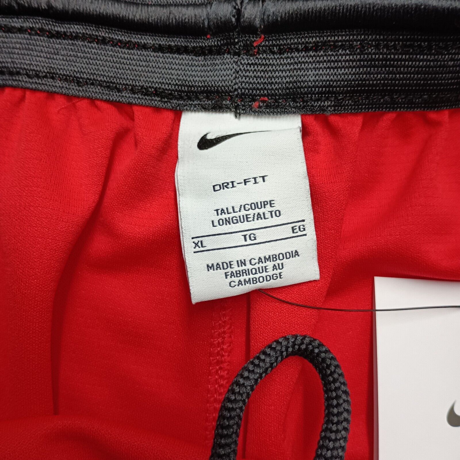 Nike Nike Dri-Fit Icon Basketball Shorts Men's XLT Big & Tall Red Size US 33 - 4 Thumbnail
