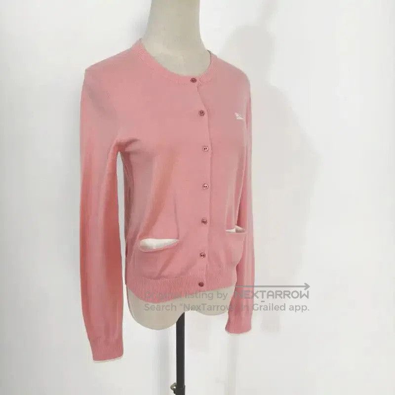 Burberry Burberry Pink Wool Long Sleeve Cardigan. Size M / US 6-8 / IT 42-44 - 3 Thumbnail