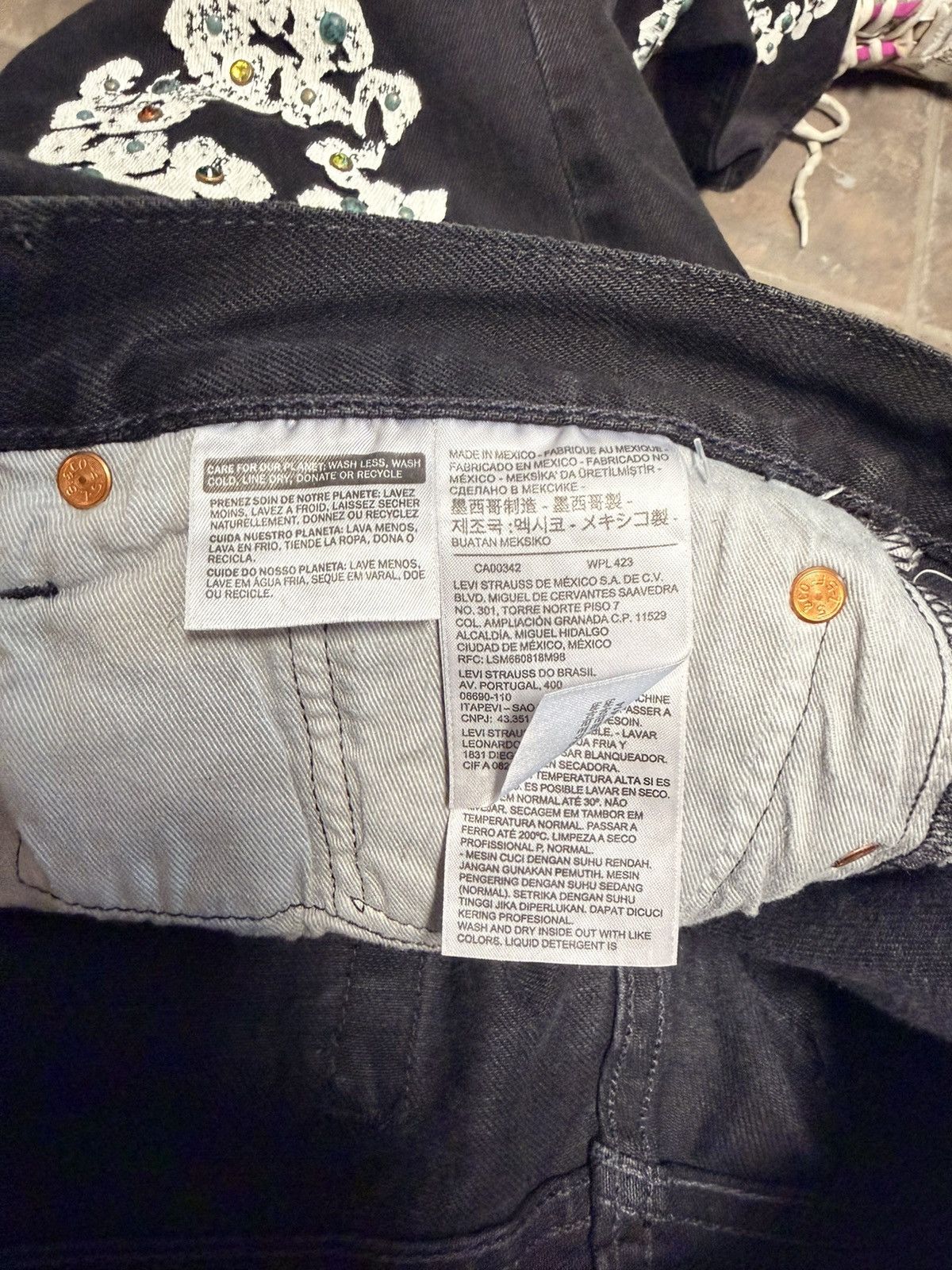 DENIM TEARS Denim Tears Flower Jeans Size US 36 / EU 52 - 3 Thumbnail
