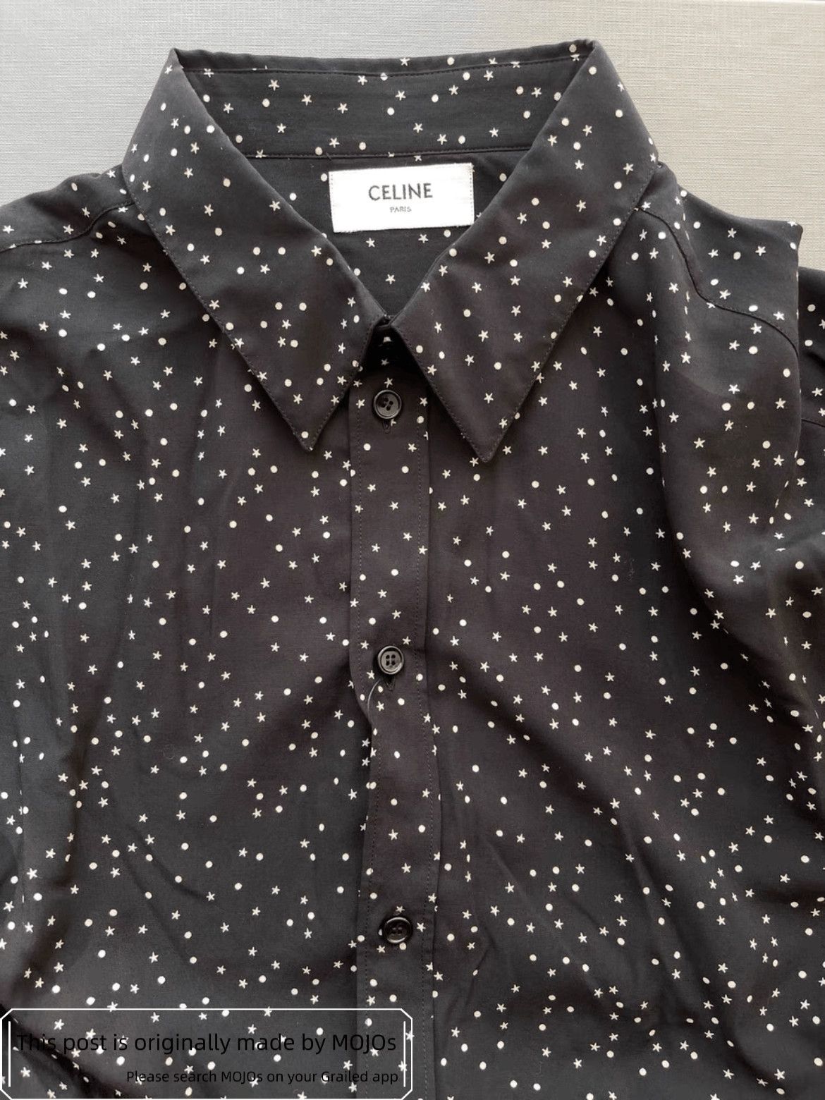 Celine Sz 41 Celine Star Pattern Shirt Size US L / EU 52-54 / 3 - 3 Thumbnail