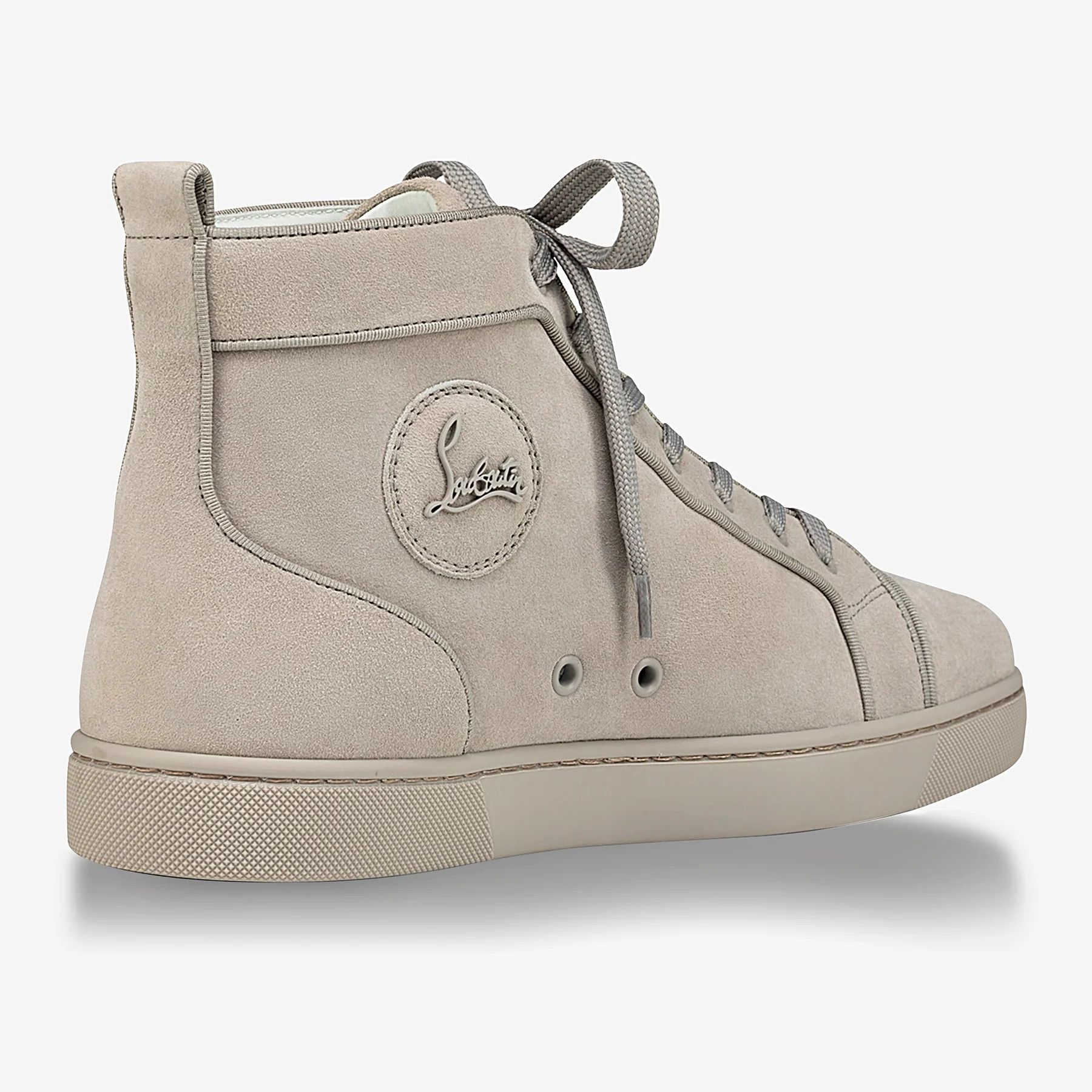 Christian Louboutin o1s1wg110924 Louis Orlato Flat High Sneaker in Grey Size US 8 / EU 41 - 3 Thumbnail