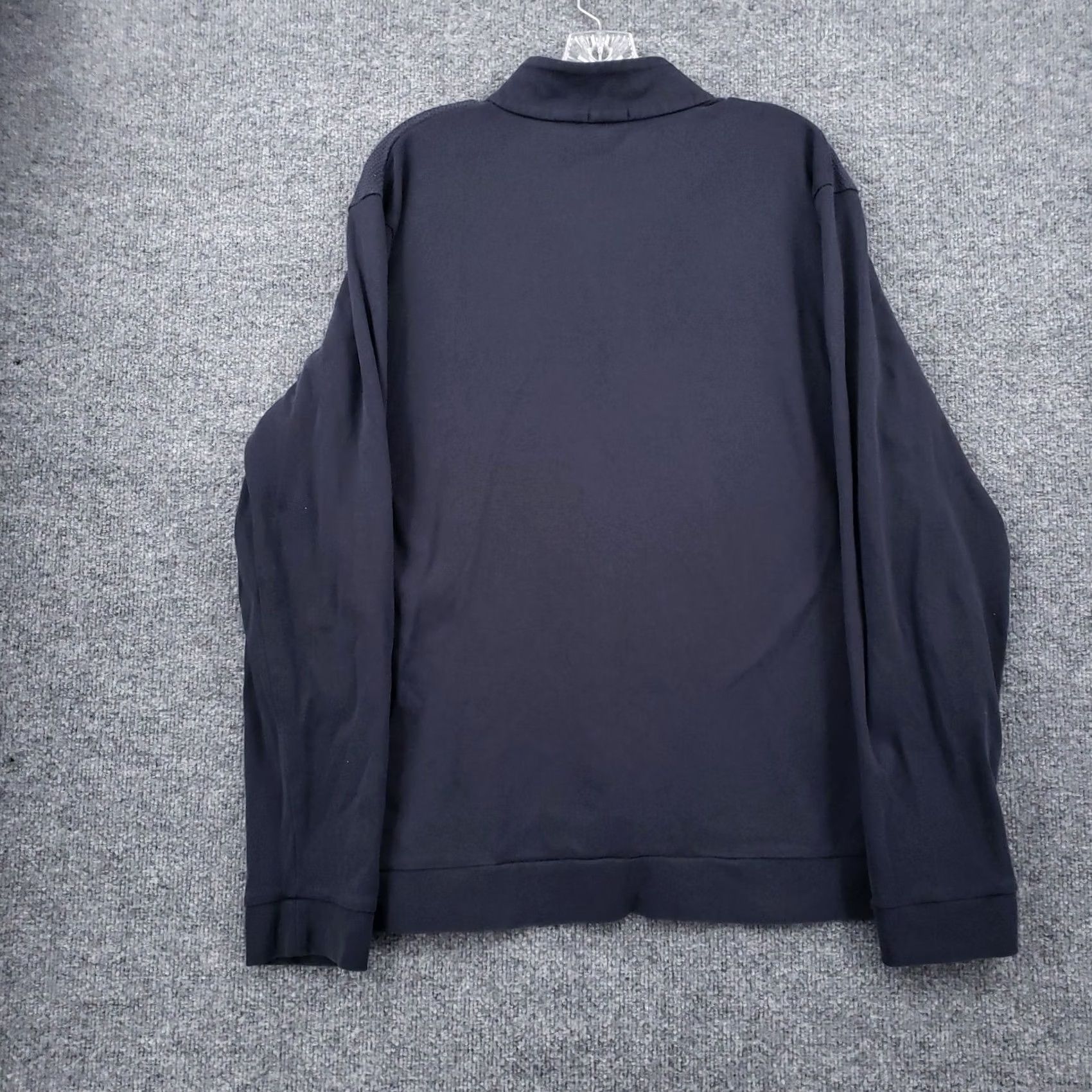 Hugo Boss Hugo Boss Sweater Men XL Blue Regular Fit Long Sleeve Mock Neck 1/4 Zip Pullover Size US XL / EU 56 / 4 - 2 Thumbnail