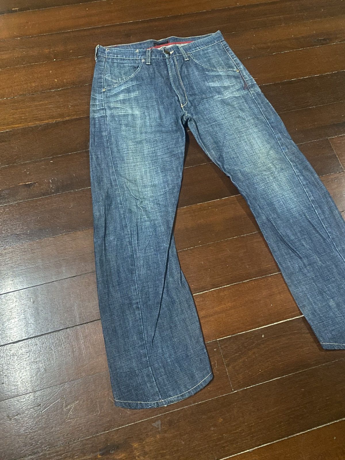 Levi's Vintage Levi’s engineer jeans red tab baggy wide led Size US 34 / EU 50 - 3 Thumbnail
