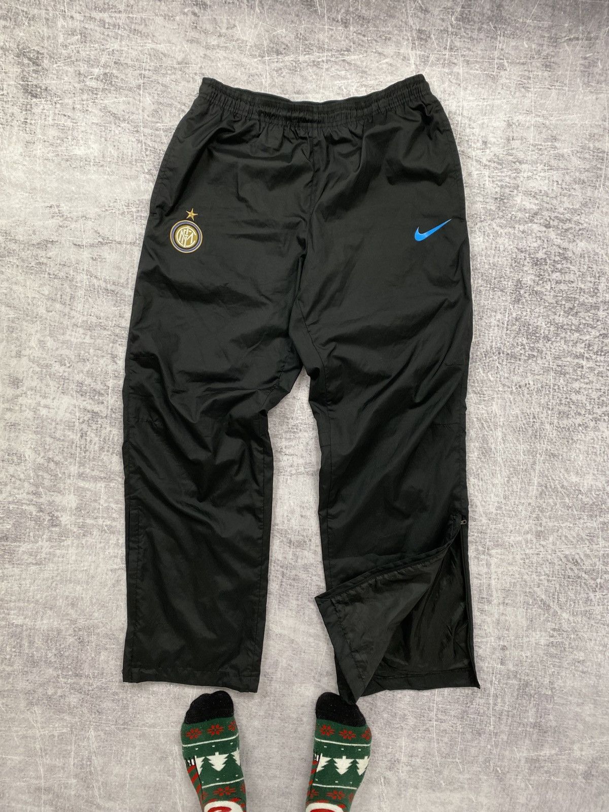 Nike × Vintage Trendy Nike Inter black sweatpants Size US 30 / EU 46 - 6 Thumbnail