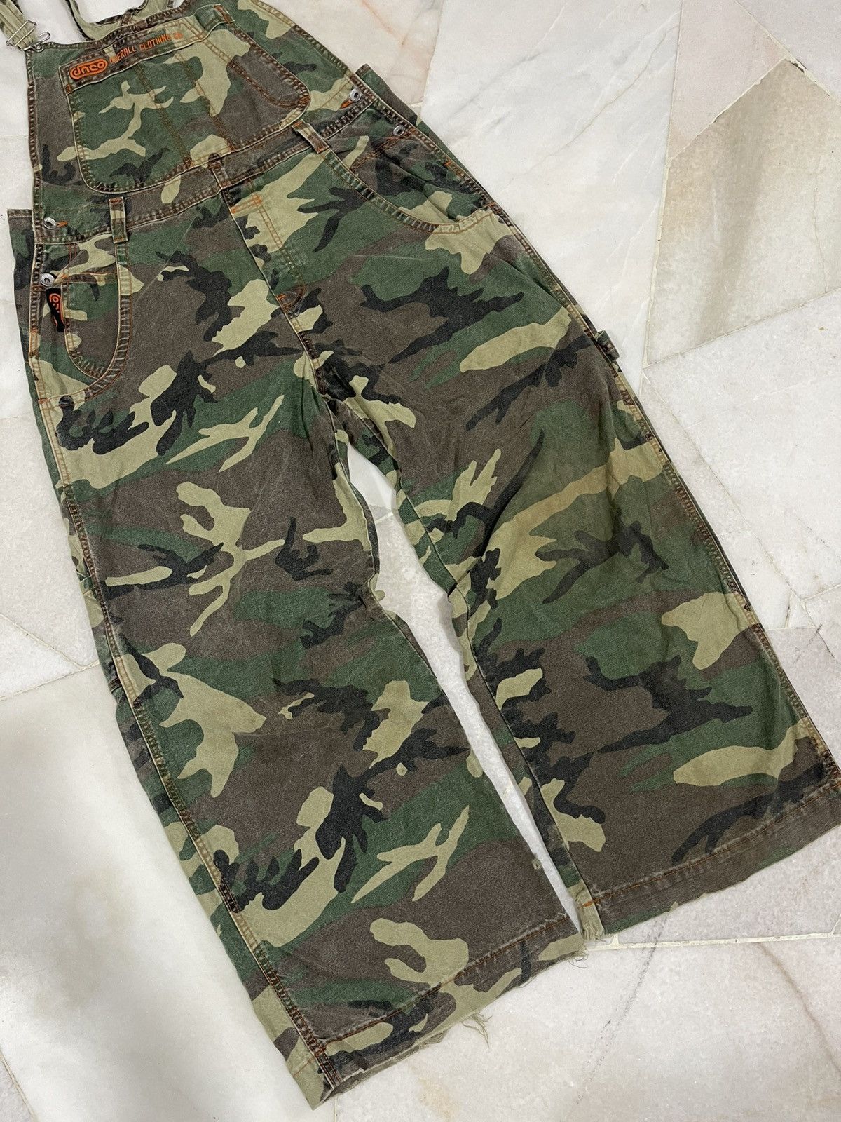 JNCO Rare 90s Jnco Camo Overall Size US 40 / EU 56 - 3 Thumbnail
